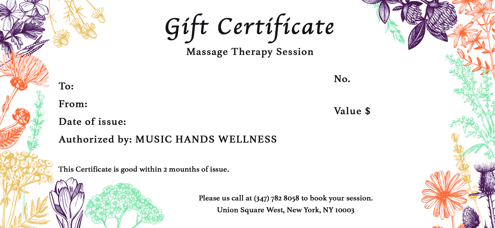 Gift Certificate